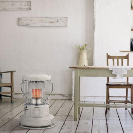 CORONA SZ-32 コンパクトストーブ 灯油 ホワイト CORONA（コロナ） 小型対流型石油ストーブ ホワイト 木造9畳