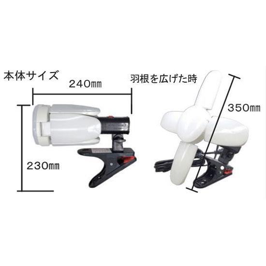 熱田資材 LED電球付 クリップランプ スーパールミネX 60W 屋内用 SLX