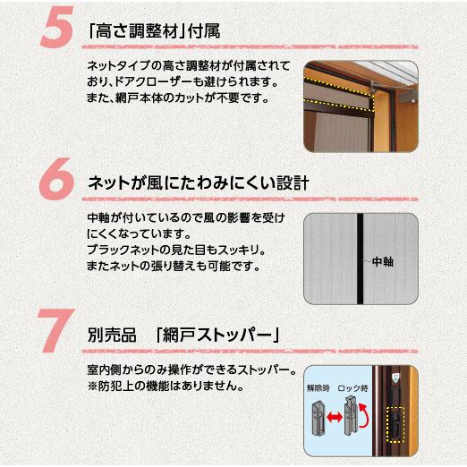 川口技研 ノーカットロータリー網戸II NC2-18 : ホームセンターブリコ