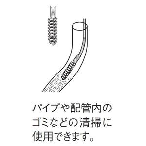 三栄水栓 排水管掃除 パイプクリーナー 10メートル PR80-10M oyj0otl PR80-10 パイプクリーナー SANEI(旧:三栄水栓製作所) 長さ10m PR80-10