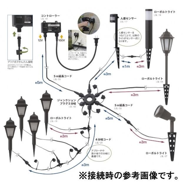 タカショー ローボルト ガーデンライト専用 ジャンクション タカショー ローボルト ガーデンライト専用 ジャンクション