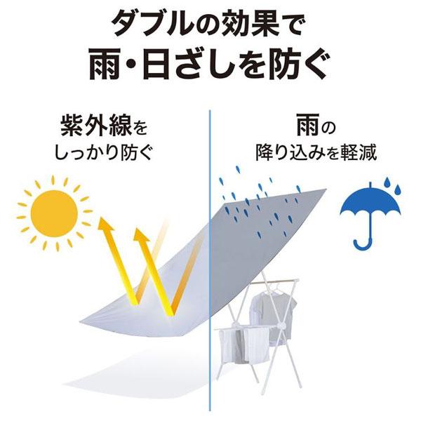 タカショー 日よけ 雨よけシェード W カーキ 1.8×3m CLS-30KW｜hcbrico｜03