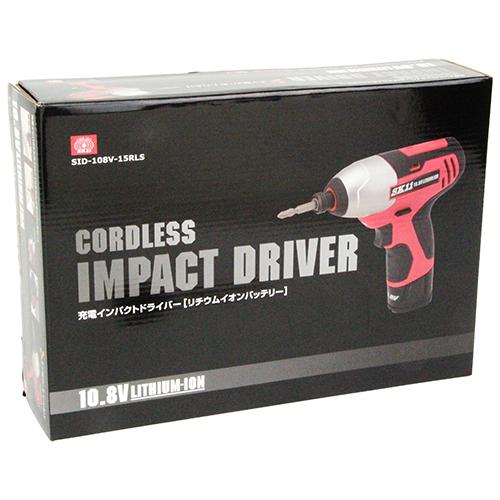SK11 藤原産業 10.8V充電インパクトドライバー SID-108V-15RLS 