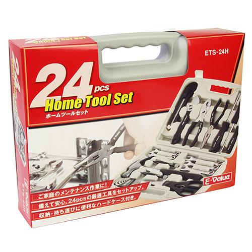 E-Value 藤原産業 ホームツールセット ETS-24H : ホームセンターブリコ