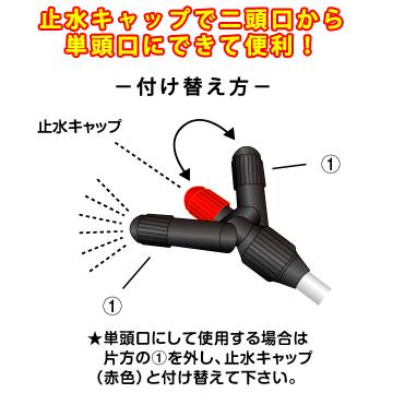 マルハチ産業 ガーデンスプレー 蓄圧式噴霧器 全自動ハイパー 二頭口 4L TN4300｜hcbrico｜02