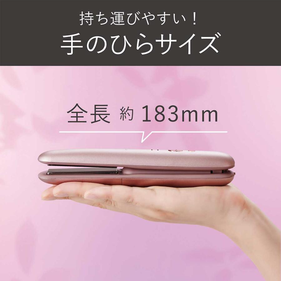 KOIZUMI 小泉成器 コードレスストレートアイロン ピンク KHS-8660P