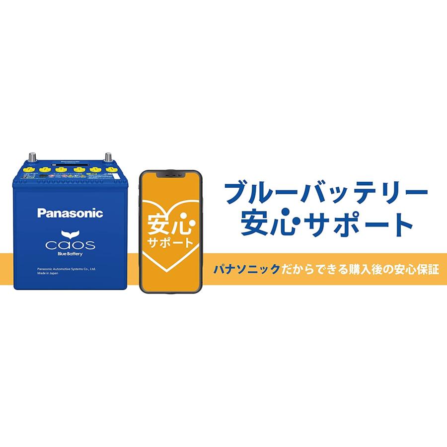 パナソニックN-80B24R/C8国産車バッテリー Blue Battery カオス