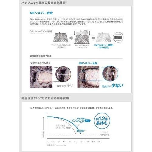 Panasonic  輸入車バッテリー [ Blue Battery カオス ] N-71-28L/WD｜hcf-yhs｜03