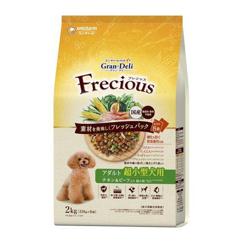 専用　グランデリ　フレシャス　12kg (チキン＆ビーフ入り) ドッグフード フレシャス超小型犬用チキンビーフ プレミアムドッグフード ユニ