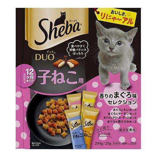 シーバ デュオ シーバデュオ 子ねこ用 香りのまぐろ味セレクション 20g