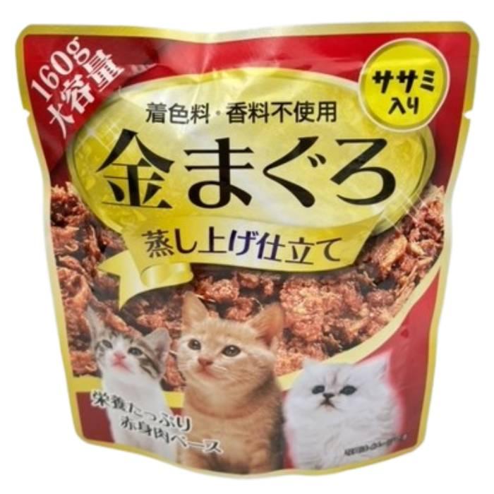 金まぐろ ササミ入り 160g ペットライフクリエイト キャットフード