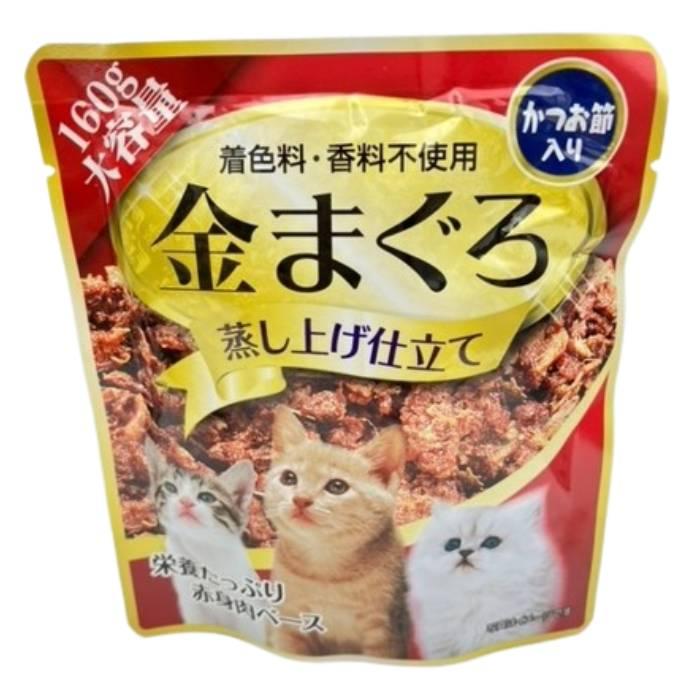 金まぐろ かつお節入り 160g ペットライフクリエイト キャットフード