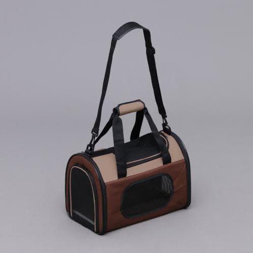 アイリスオーヤマ IRIS 折りたたみソフトキャリーSサイズ POTC-410A ブラウン | IRIS OHYAMA