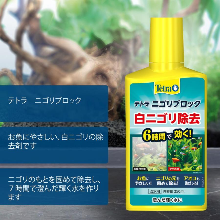 テトラ ニゴリブロック 250ml 観賞魚用水質調整剤 スペクトラム