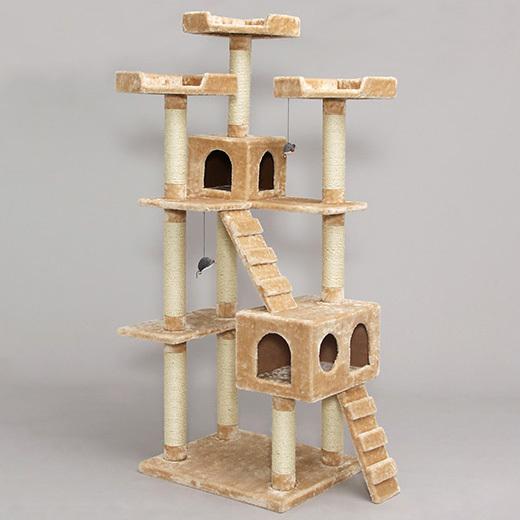 キャットランド ブラウンCLF-8 アイリスオーヤマ ペット用品 キャットタワー IRIS OHYAMA アイリスオーヤマ キャットランド CLF-8 ブラウン