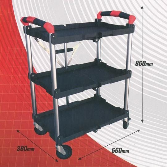 GREATTOOL 軽量折りたたみツールカート 道具入れ アークランズ (旧
