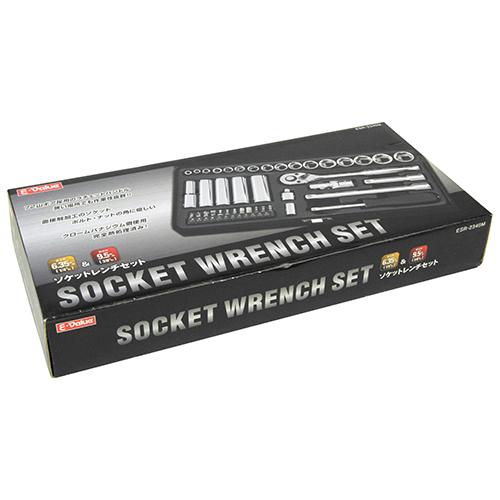 新品 【E-Value】ソケットレンチセット　ESR-2340M [25954] E-Value】ソケットレンチセット ESR-2340M [25954]|激安工具・現場用品