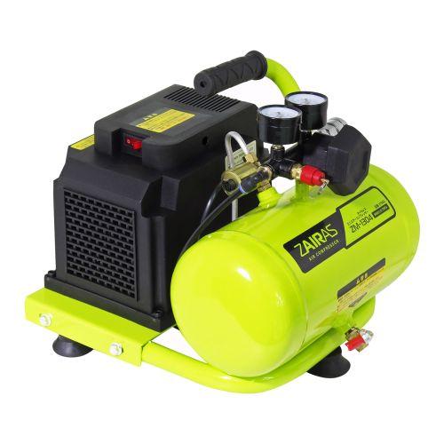 ゴンザレス出品 ZAIRAS ミニオイルレスコンプレッサ 4L ZM-1304 県央貿易
