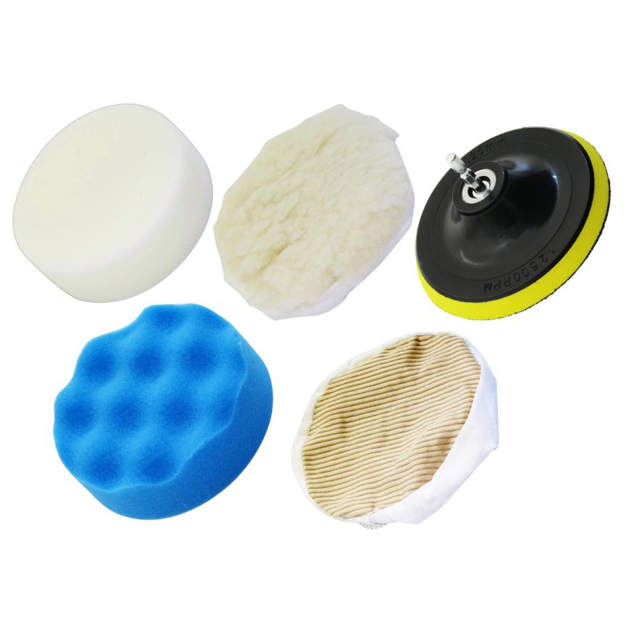 SUN UP ポリッシャー 5点セット PS125-S5 : ホームセンターグッデイ