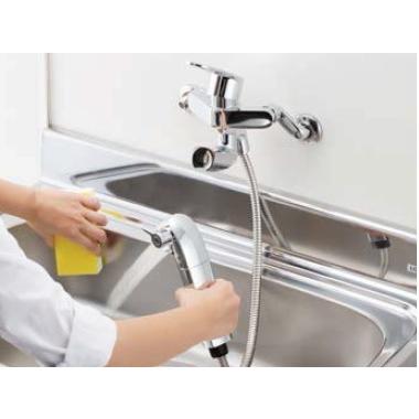 未使用品】LIXIL リクシル INAX LIXIL(INAX)キッチン用壁付浄水内蔵