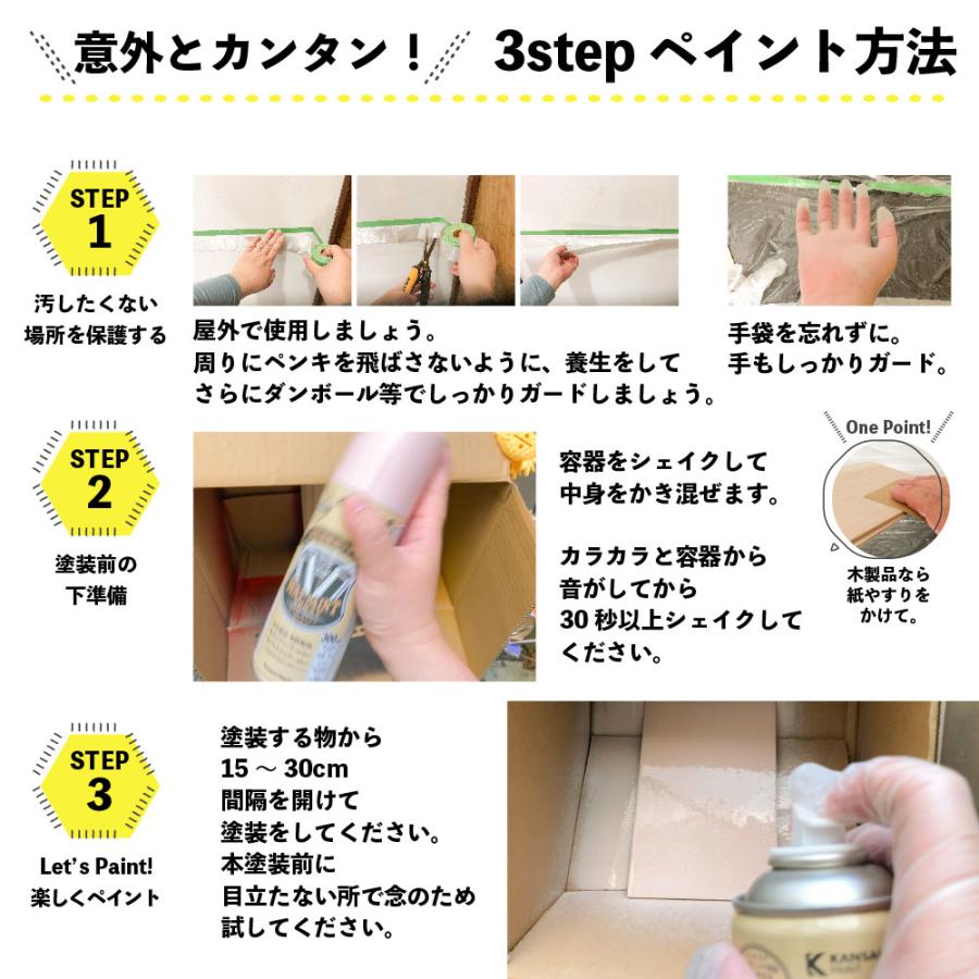 カンペハピオ（Kanpe Hapio） マットペイントスプレー300ml