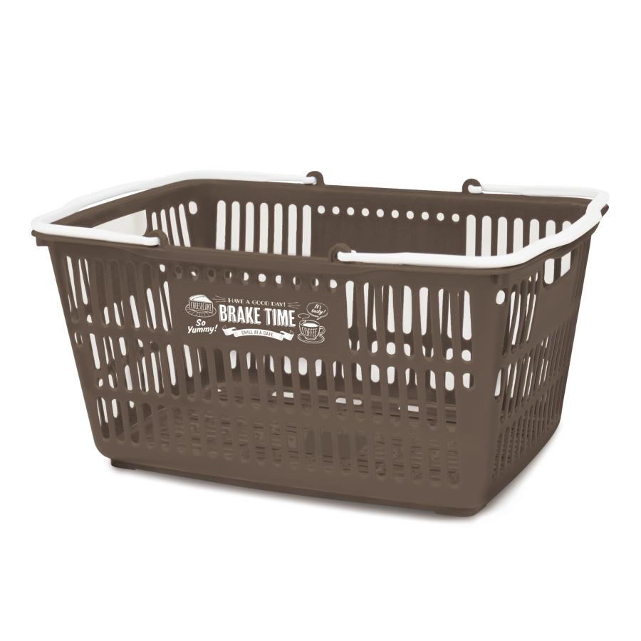 錦化成 エコ バスケット 31L ブラウン : ホームセンターグッデイ