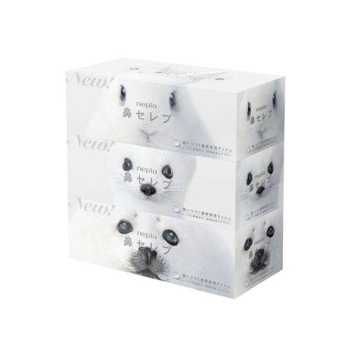 ⭐️ ハナセレブです 王子ネピア nepia ネピアハナセレブティシュ 200W 3P : ホームセンター