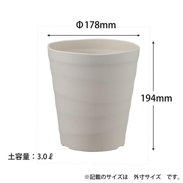 アップルウェアー apple クラフトポット18型ホワイト 18 |  | 01