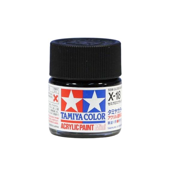 Mr.カラー & TAMIYA アクリル塗料その他セット タミヤ（TAMIYA） タミヤカラー アクリルミニ X18 セミグロス