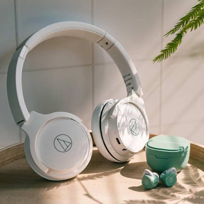 オーディオテクニカ（audio-technica） ワイヤレスヘッドホン ホワイト
