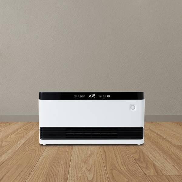 シーネット ワイドスリムセラミックヒーター 1200W CDCP701WH 暖房器具