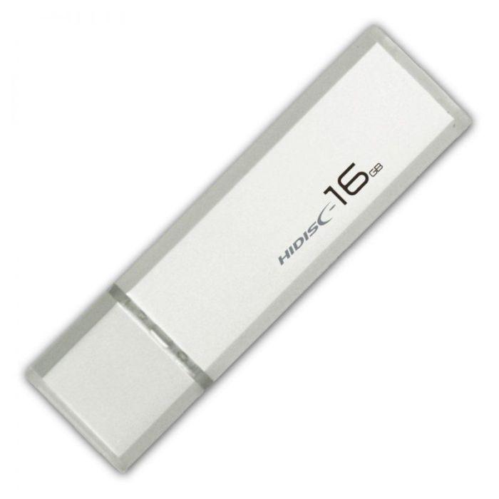 HIDISC USB 3.0 フラッシュドライブ 16GB シルバー キャップ式