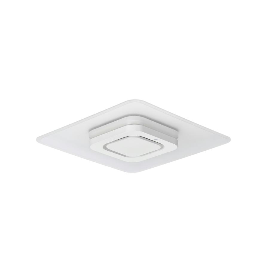 アイリス LEDシーリングライト パネルライトスクエア12畳 CEA 