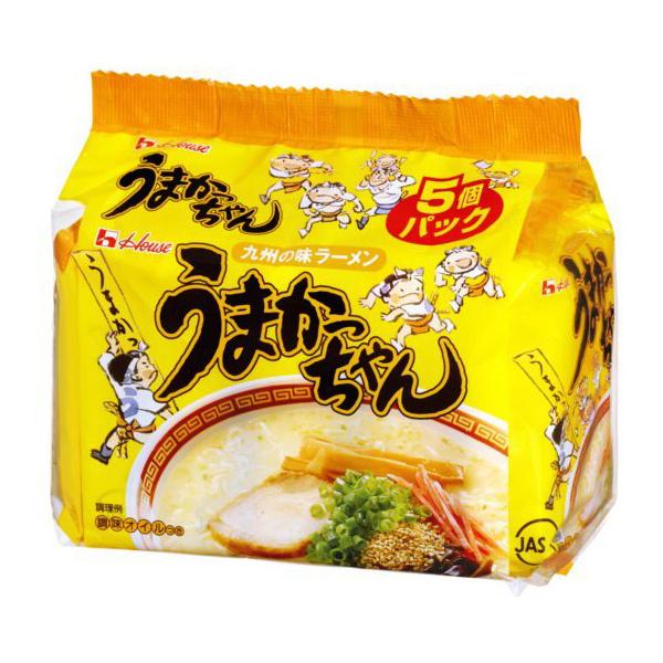 ハウス食品 うまかっちゃん 九州の味 ラーメン インスタント 5個パック