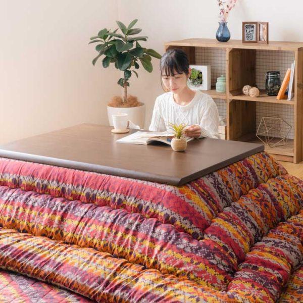 イケヒコ こたつ掛布団 ハノール 205cm×205cm 選べる2色 ネイビーor