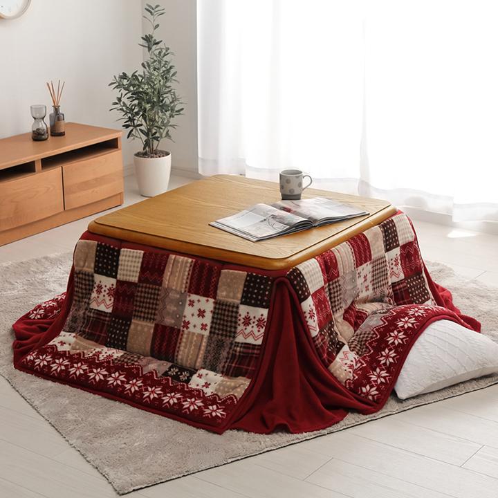 イケヒコ こたつ掛布団 リーチェ 180cm×180cm 選べる2色 ネイビーor