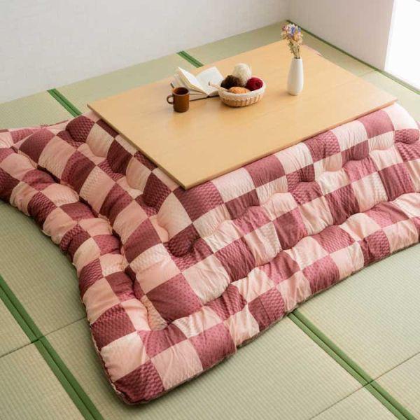 イケヒコ こたつ掛布団 大河 245cm×205cm 選べる2色 グリーンorピンク