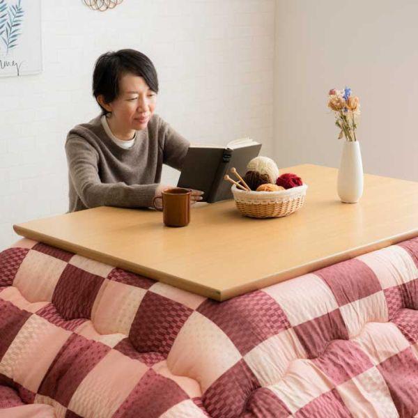イケヒコ こたつ掛布団 大河 245cm×205cm 選べる2色 グリーンorピンク
