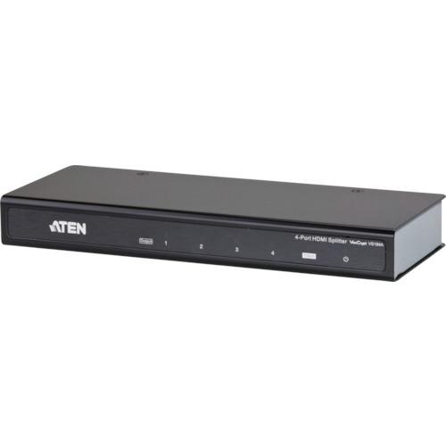 ATEN　ビデオ分配器　HDMI　※配送毎送料要　4K対応　4出力　1入力　台