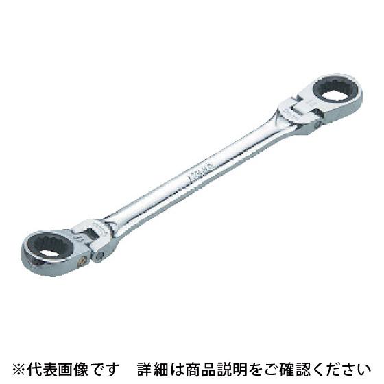Ktc 配送毎送料要 ホームセンターグッデイ 1丁 スパナ レンチ 通販 Mrf ラチェットめがねレンチ 両頭型首振りタイプ 道具 工具 22 24mm Ktc
