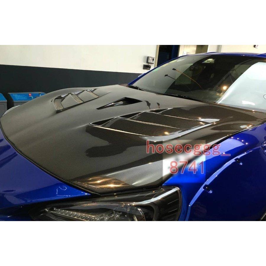 受賞店 トヨタ 86 スバル BRZ ボンネット サイド カバー カーボン