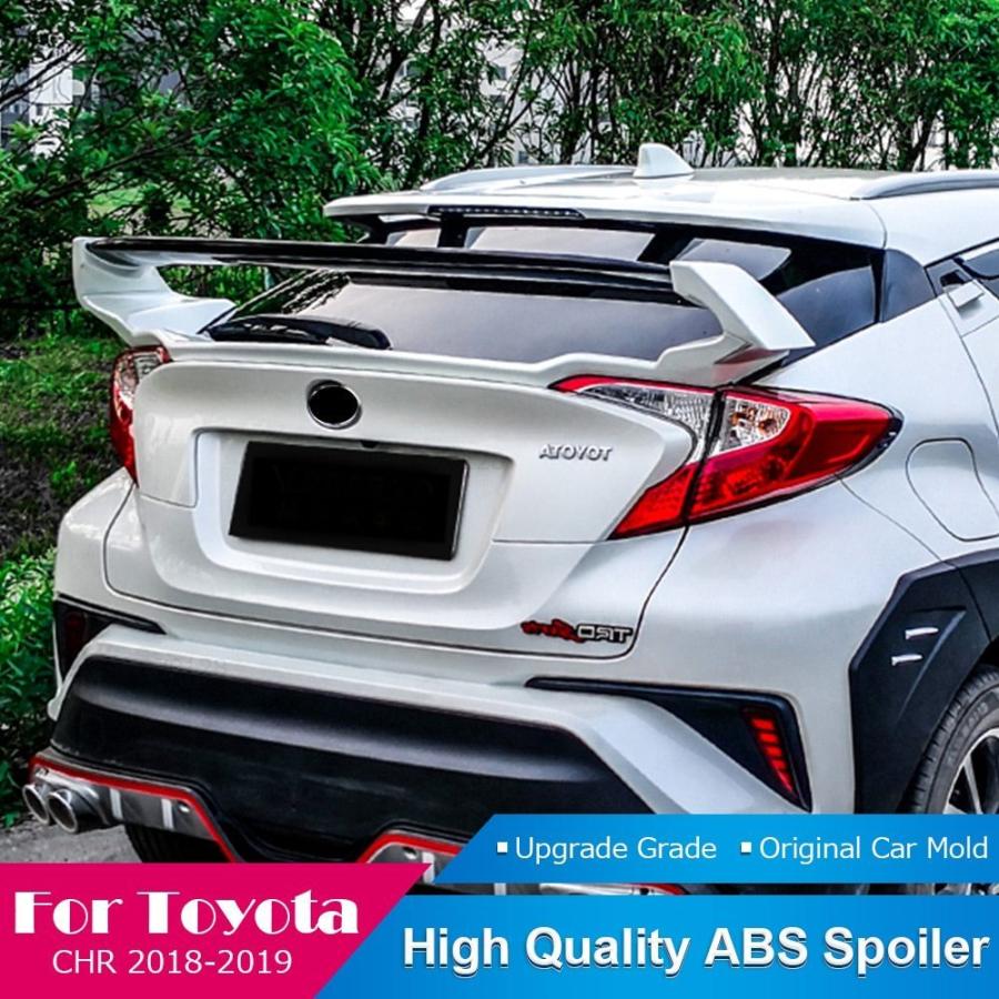フィットトヨタchr C Hrカーボンファイバーリアスポイラー18 19車リアスポイラートランクリップ翼白黒赤テールスポイラー車スタイリン U Hcli家電屋さん 通販 Yahoo ショッピング