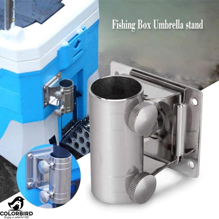 1400円 気質アップ Colorbird ロッドホルダー ポールホルダー 2個 パラソルスタンド 竿受け クーラー ボックス ロッド 竿 スタンド ポール スタン