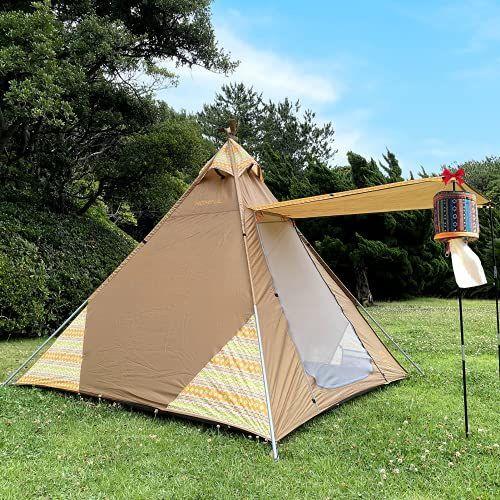 まとめ売り Be Oshare ワンポールテント 3 4人 インディアンテント 大人 ファミリーテント ピラミッドテント ティピーテント 民族風ティッシ 売り値 Www Superavila Com