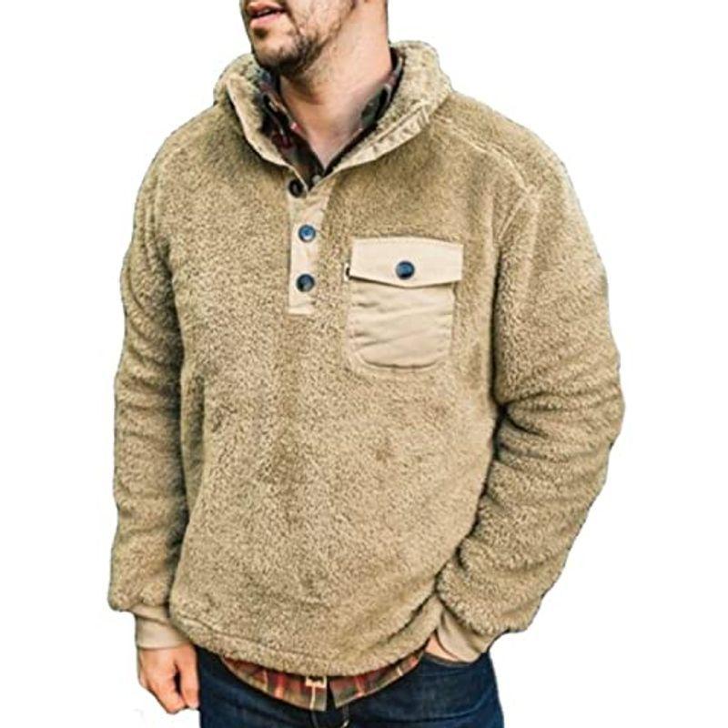 正規激安 サンカク フリースジャケット ボアジャケット スキッパー ボア プルオーバー アウトドア メンズ フリース ボアブルゾン 秋 冬 キャン 激安特価 Www Sei Ba Gov Br