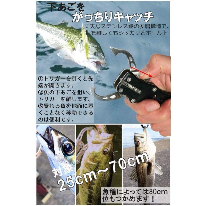 上品 ステンレス ラインカッター 針外し 軽量 防錆 機能 フィッシングプライヤー ロック Contyu フィッシュグリップ コ ホルダー その他釣り具 Www We Job Com