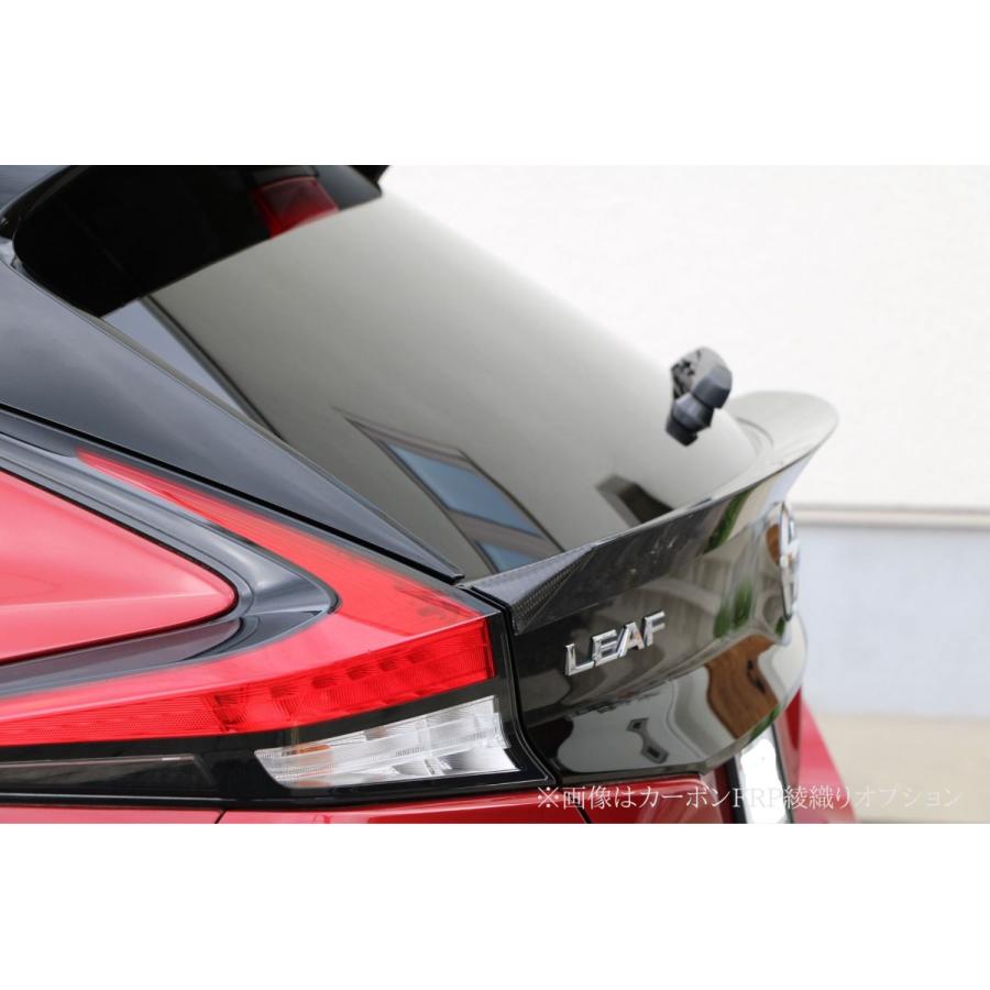 リーフ 日産リーフ ZE1 リアデッキスポイラー HCS Racing / カーボン