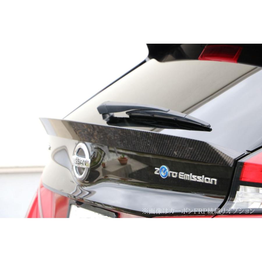 日産リーフ ZE1 リアデッキスポイラー HCS Racing / カーボン FRP 日産リーフ ZE1 リアデッキスポイラー HCS Racing / カーボン FRP