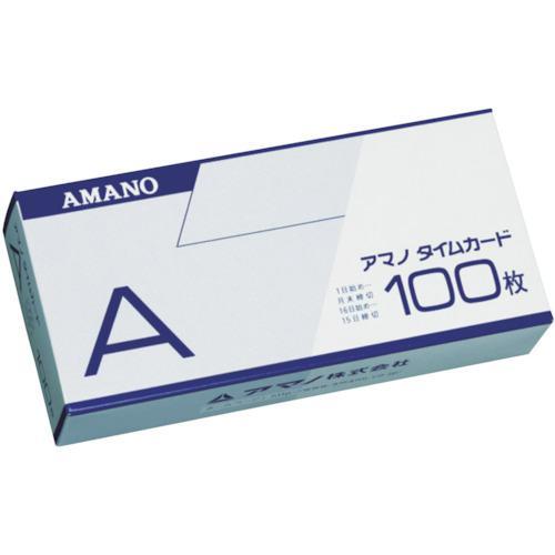 □アマノ タイムカードB (100枚入)【0021504:0】[店頭受取不可