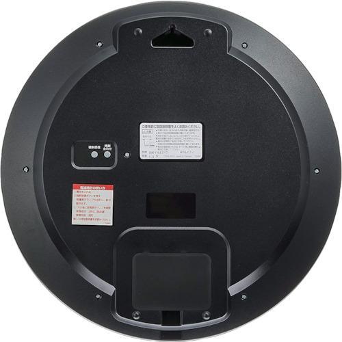 ■シチズン 電波 壁掛け時計(アナログ表示) 連続秒針 シルバー Φ350×50mm【1134076:0】[店頭受取不可]の画像